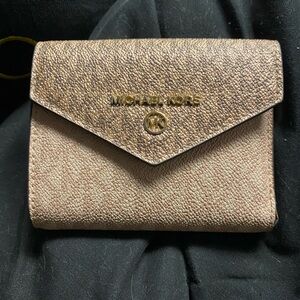Michael Kors Gold Wallet